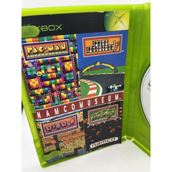 Namco Museum 2001 Original Microsoft Xbox Video Game Complete CIB Tested Working - Picture 6 of 7